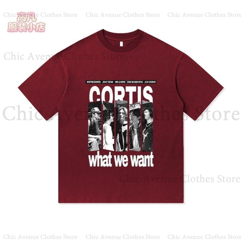 Kpop Cortis Series Tshirt for Fans Cotton Summer Tee Short Sleeve Tops Casual Clothes T Shirt for Unisex Women Fashon Tshirts