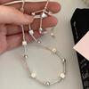 VENTFILLE Colier cu Mărgele Geometrie din Argint Sterling 925 pentru Femei Fată Design Coreean Colier Versatil Bijuterii Dropship Vânzare cu Ridicata