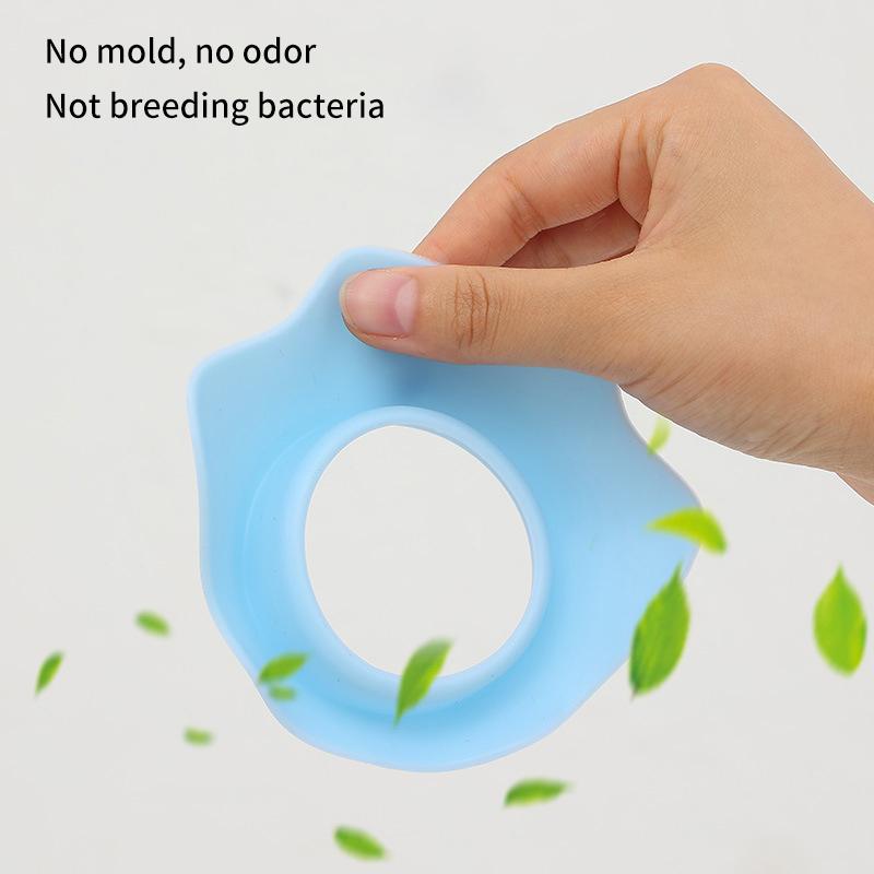 1 Pair Washing Face Spa Wrist Watch Band Flower Shape Silicone Solid Color Waterproof Hair Accessories Head Wrap Handmade Makeup