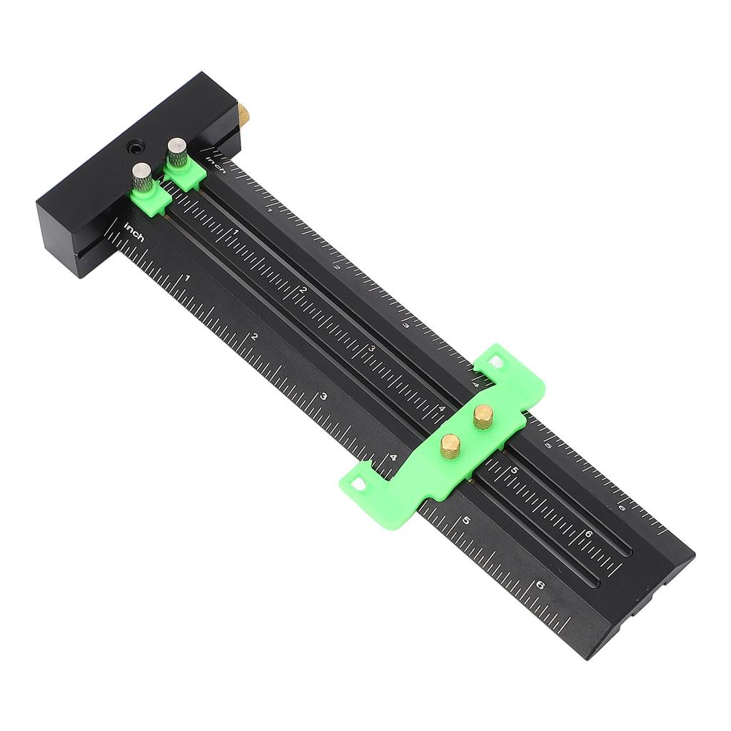 6in Woodworking Scriber with Limit Block Parallel Vertical Marking Easy to Read Double Line Marking