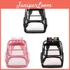 Pvc Clear School Backpack With Multiple Pockets Waterproof Design For Students