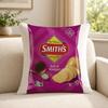 Food SSmiths Cushion Cover Soft Short Plush SkinFriendly Cushion Case for MultiScene Use