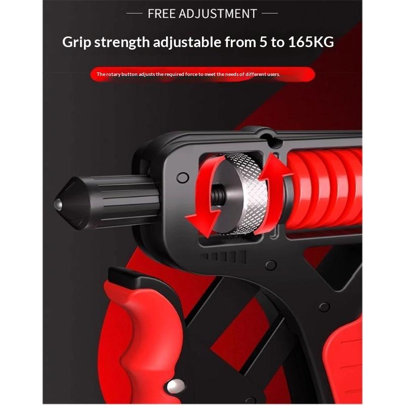 100kg Professional-grade Hand Grip Strengthener for Men, Adjustable Finger Strength Training (120kg Version)