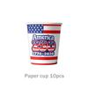 American Independence Day Theme Festival Party Decorations 250th Anniversary Celebration Cup Plate Tableware Background Supplies