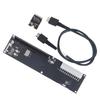 M.2 NVMe PCIe Adapter Professional NVMe M.2 To PCIe 4.0 X16 Adapter Card External Graphics Card for GPD WIN Max2