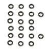 20 Pcs Banjo Bolt Fuel Seal Washers 8mm 3918188 with Rubber Gasket Restore Seal
