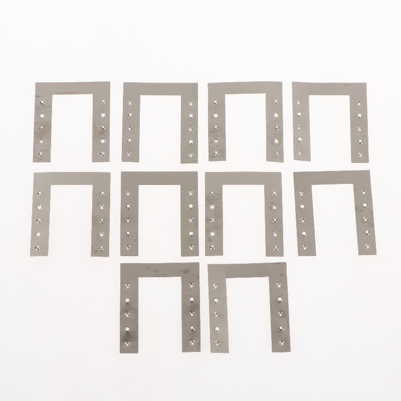 Solar Panel Cable Securing Clamp 10/30/50Pcs Stainless Steel Grounding Gasket Washer for DIY Solar System Setup
