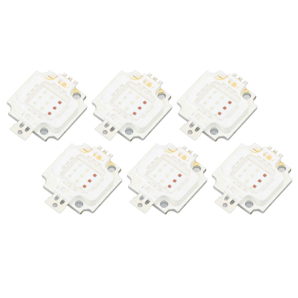 10Pcs COB Light Panel Emitter Components Diode Super Bright 10W RGB DIY Lighting Lamp Beads
