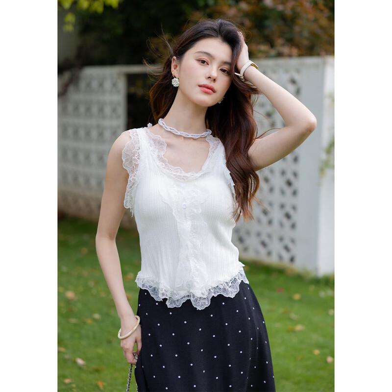Mokana Women s Elegant Lace-Back Camisole One Size