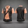 Men's Halloween Funny Letter Print Casual Loose Fit Short Sleeve T-Shirt for Everyday Wear