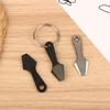 Fashion Multifunctional Keychian Pendant Pocket Tool Mini Titanium Alloy Pry Bar EDC Outdoor Bottle Opener Exquisite Gift