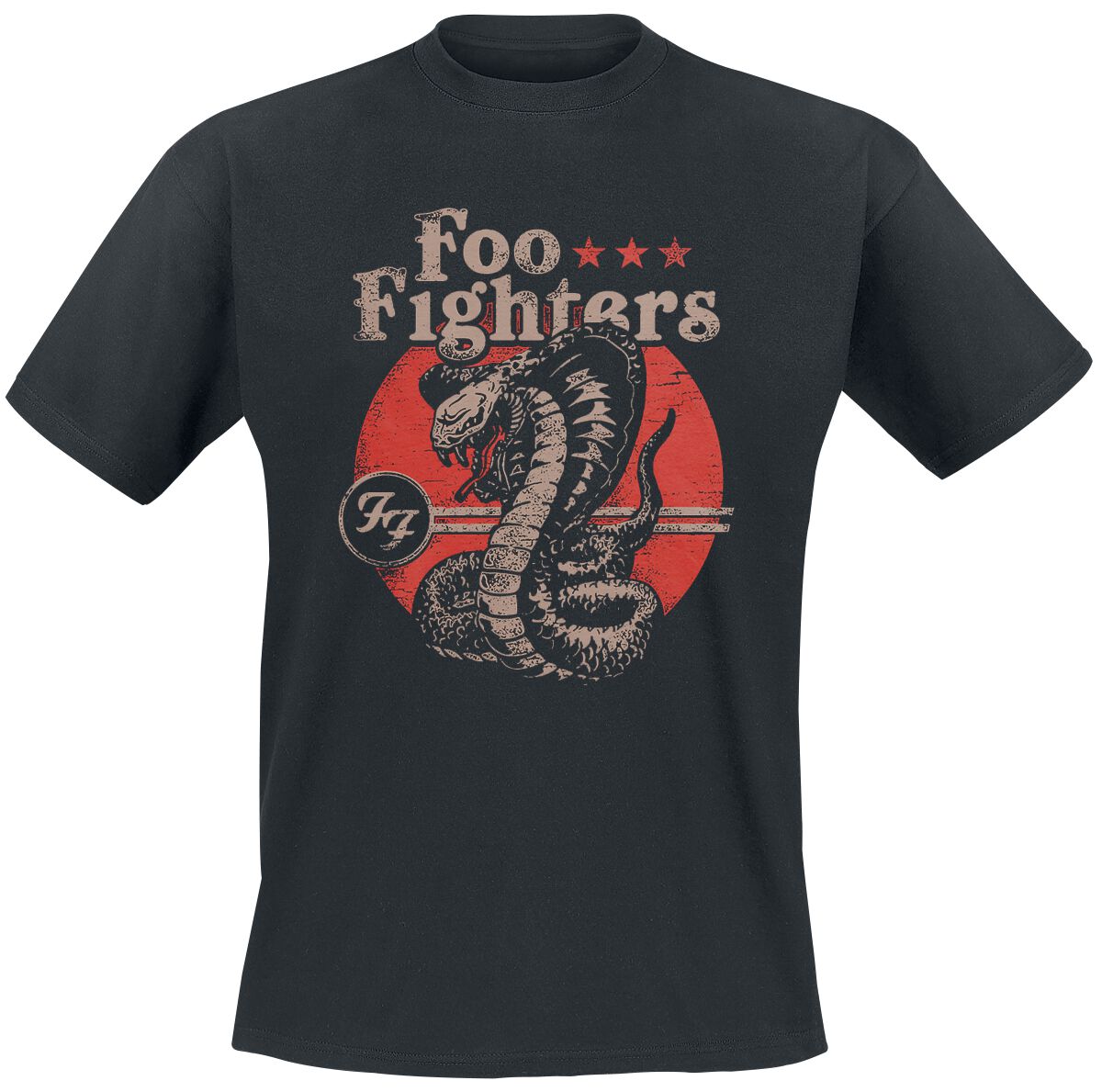 KEREN FASHION Foo Fighters Katoenen Bandshirt Unisex Zomer Korte Mouw Modemerk T-shirt Luxe Casual Vintage M