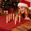 LED Candles 6-Piece Electronic Decor Lights Flickering Flameless Candles For Halloween Wedding Christmas Home Outdoor Party Room