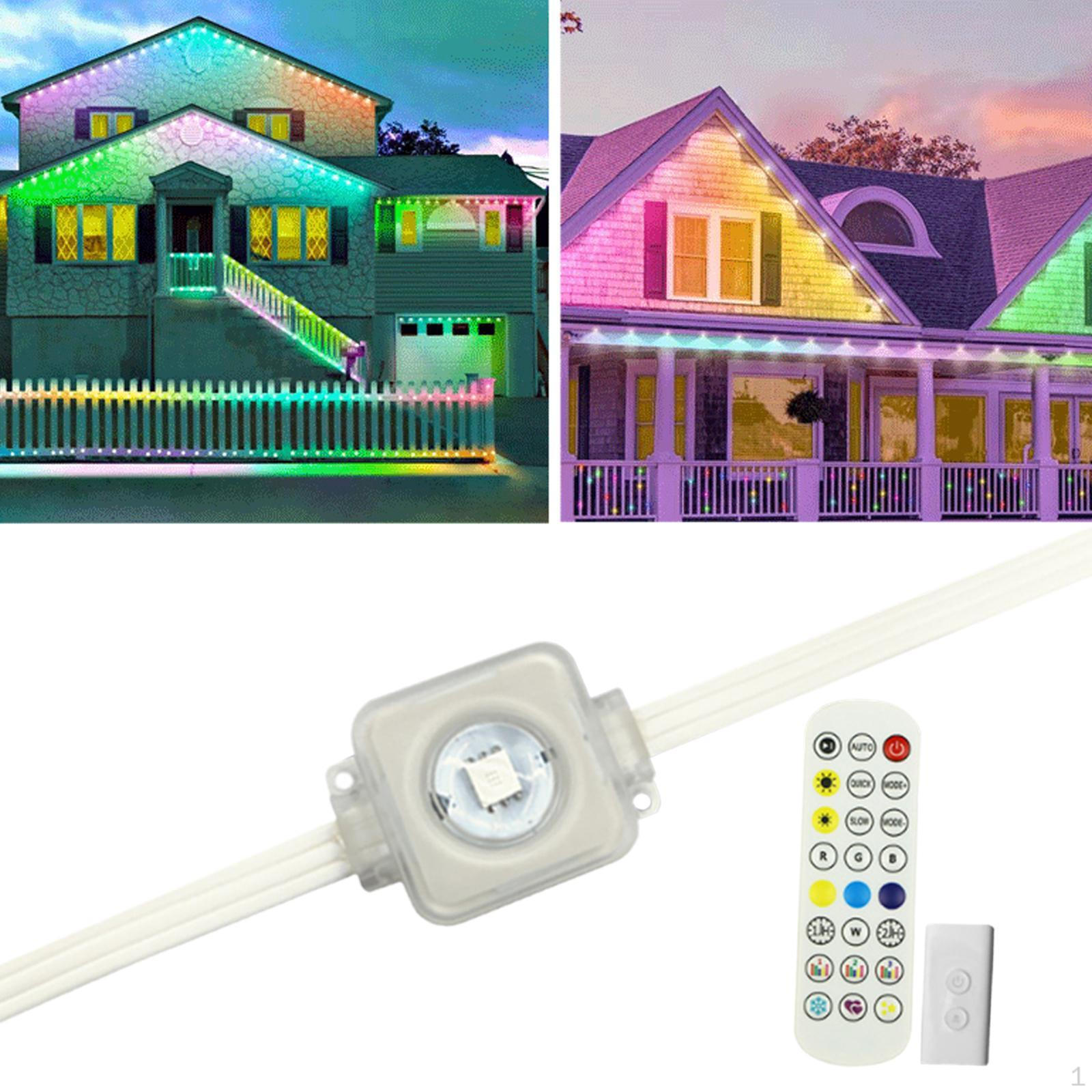 

Outdoor Lights 30M RGB IP67 Waterproof LED Fence Lamp for Holiday Party Xmas