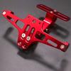 CNC Aluminum Motorcycle License Plate Mount Adjustable Tail Tidy Bracket For MSX Motorbike Exterior Modification