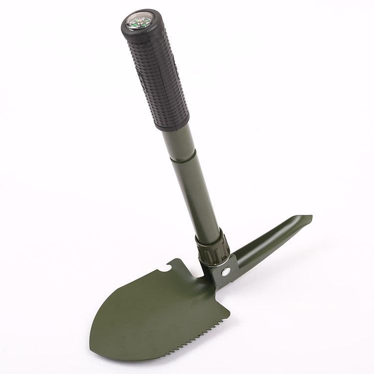 Multi-Functional Manganese Steel Folding Outdoor Shovel for Camping and Fishing.