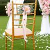 Artificial Peony Decorative FlowersWedding Chair Back FlowersWedding Car Decorative Flowers Peony and Rose Artificial Flower Clusters