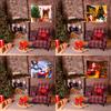 Moș Crăciun Decorațiune de Crăciun Motiv Imprimat Tapiserie Acasă Sufragerie Dormitor Decorare Perete Tapiserie Agățată