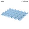 Large-capacity Egg Storage Box 24/15 Grooves Egg Dispenser for Kitchen Trendy Egg Container