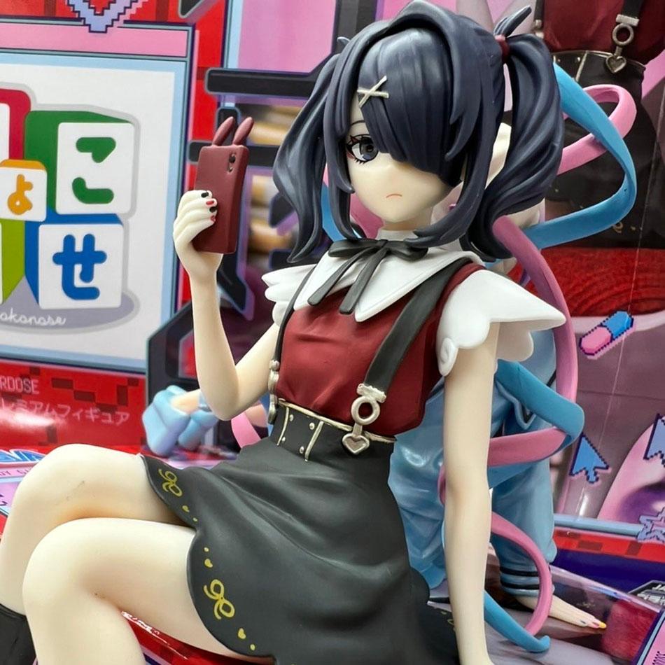 13CM Anime NEEDY GIRL OVERDOSE Small Seat Series Figure KAnge Animation Model Toy Gift Collection Decoration Ornaments