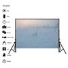 Winter Theme Snow Scene Background Nature Landscape Sky Snowflake Christmas Portrait Prop Party Decoration Banner