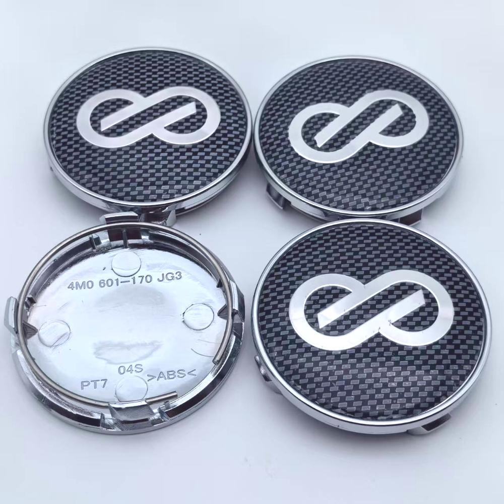 

4pcs JDM 61mm ENKEI Logo Emblem Badge Car Wheel Center Caps Wheel Rim Hubcaps Hub Dust Cover Replace Car Styling Accessories ENKEI Badge&4pcs 61mm Wheel Caps