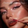 Peel Off Lip Stain Squeeze Tube, Long Lasting Waterproof Matte Lip Tint, Tear Off Liquid Lipstick, Non-Fading Smudge-Proof Lip Stain