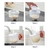 Washing Rice Machine with Handle Plastic Strainer Soybean Washer Sieve Convenient Multifunctional for Kitchen Supplies