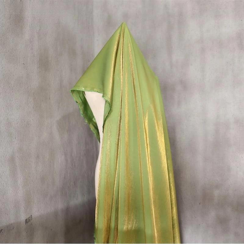 Tessuto per Abbigliamento Verde Traspirante Fai da Te Lavoro a Maglia Cucito Accessori Materiale per Abiti Camicie Tessuti Estetica Retrò