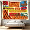 Scooby Print Tapestry - Portable Wall Decor Cloth, for Home, Dorm, Travel, Bedroom, Living Room - Ideal Birthday Housewarming Gift