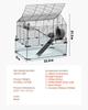 Wire Hamster Cage Habitat 22.8in Rodent Gerbil Small Animal House
