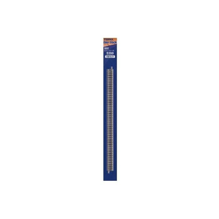 TOMYTEC TOMIX N Gauge Straight Rail S280 F 4-Piece Set 1802 Model Railroad Supplies 31.8 x 3.3 x 2.31 cm