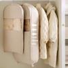 Clothing Compression Storage Bag Dust Hanging Organizer Bag Wardrobe Organizer Down Jacket Overcoat Suit Storage Bags Save Space