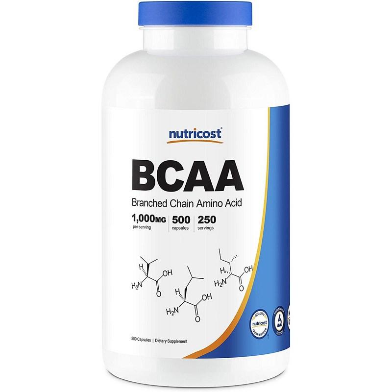 

Nutricost BCAA 1g capsule gluten-free, 500 tablets, 1 unit