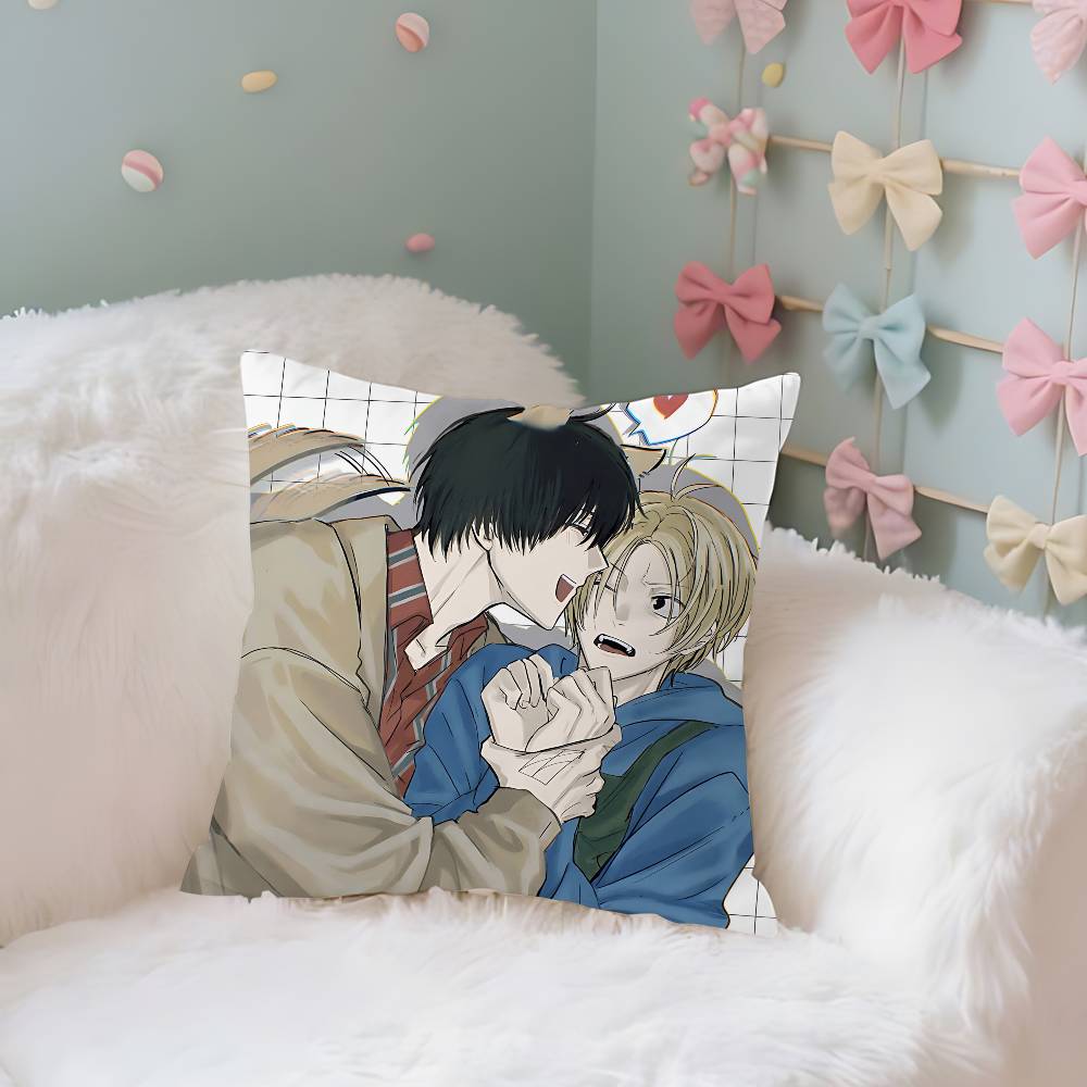 Nagumo And Shin Case Plush Fabric Soft Pillowcase Double Sided Print Cushion Cover Household Gifts