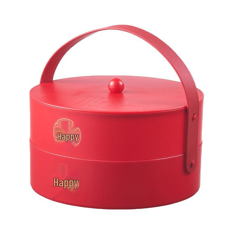 Handheld Candy Box for Weddings and Engagements - Plastic Bridesmaid Favor Box for Candy or Dried Fruit
