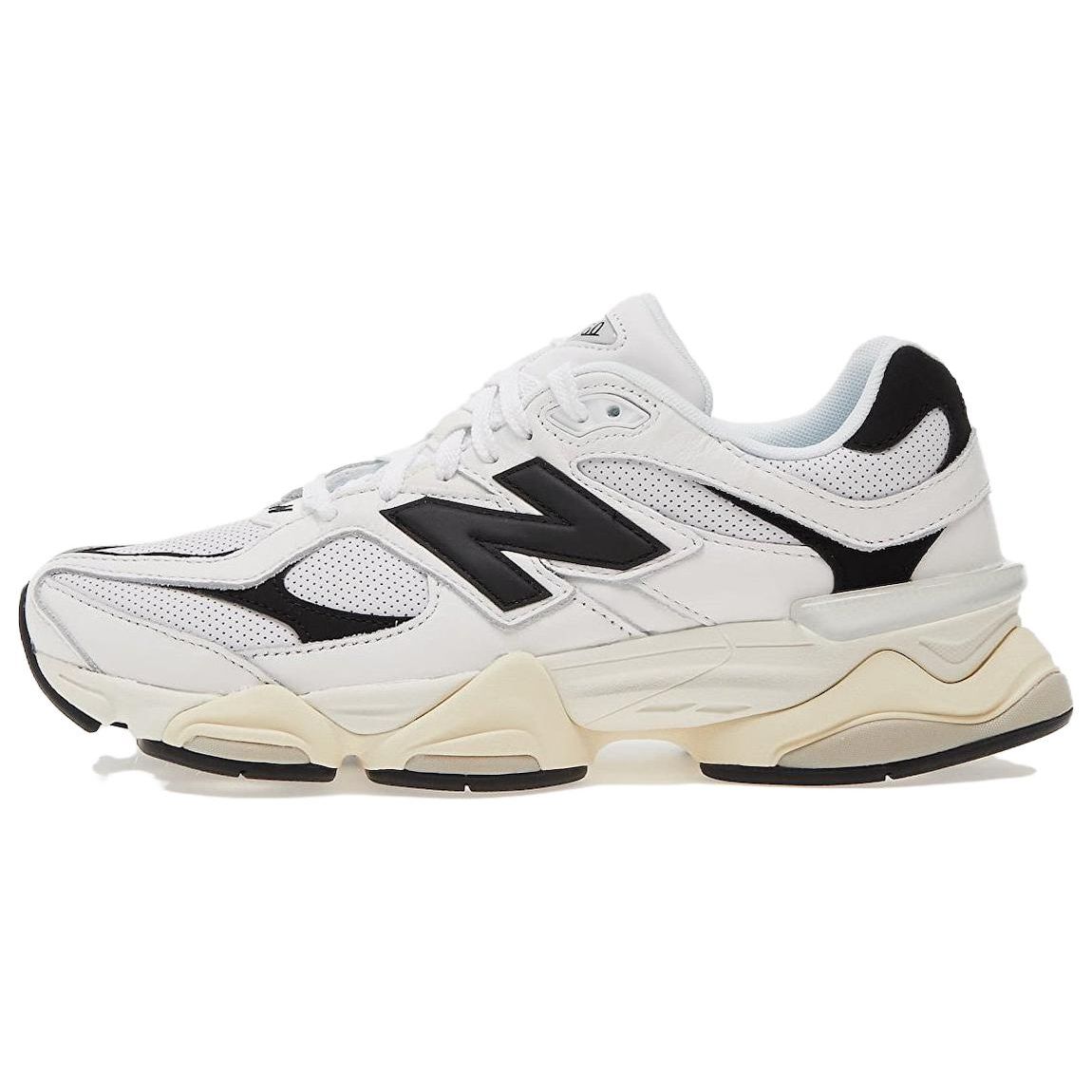 Кроссовки унисекс New Balance 9060 Бело-черные Sea-Salt U9060AAB 42.5