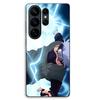 Phone Case - MANIACASE - Samsung Galaxy S26 Ultra - Silicone TPU - Naruto Mask Power Pattern - Black