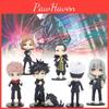 Jujutsu 6pcs Kaisen Figurine Anime Model Cake Ornament Festival Xmas Garnish