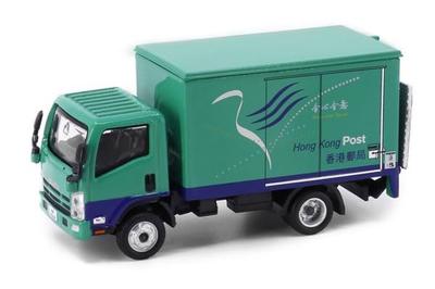 Tiny City Scale Isuzu N Series Hong Kong Post Office Truck Diecast Model Car 1/76 (with Accessories)