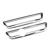 For Peugeot 2008 2014 2015 2016 2017 2018 LHD Headlight Lamp Switch Panel Cover Fuel Tank Button Frame Sticker Trim Accessories