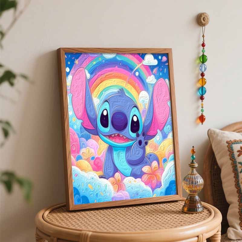 Disney Stitch Painting Kit Home Decor Craft Perfect Gift IdeaCreative Fun Diamond Painting