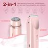 2025 New Bikini Trimmer for Women,Dermave Bikini Shaver,2-in-1 Electric Razors for Women(Pink)