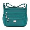 Large Capacity Water-Repellent Nylon Bag Women's Shoulder Crossbody Bag Multi-Pocket Middle-Aged Mother Bag