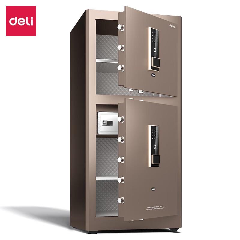 Deli Electronic Password Double-Door Safe Cabinet