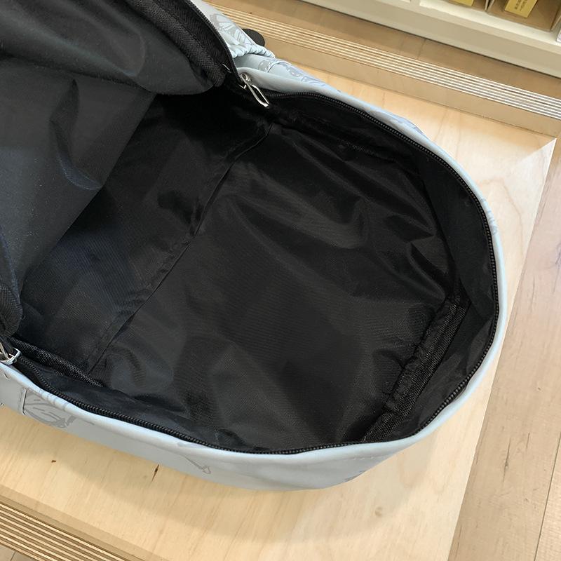 New simple cartoon butterfly backpack, primary and secondary school student campus schoolbag, large capacity and lightweight travel backpack
