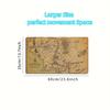 Middle Earth World Map Play Mat for Middle Earth Map Trading Card Game Middle Earth Mouse Pad Compatible Big Mousepepad Set Up
