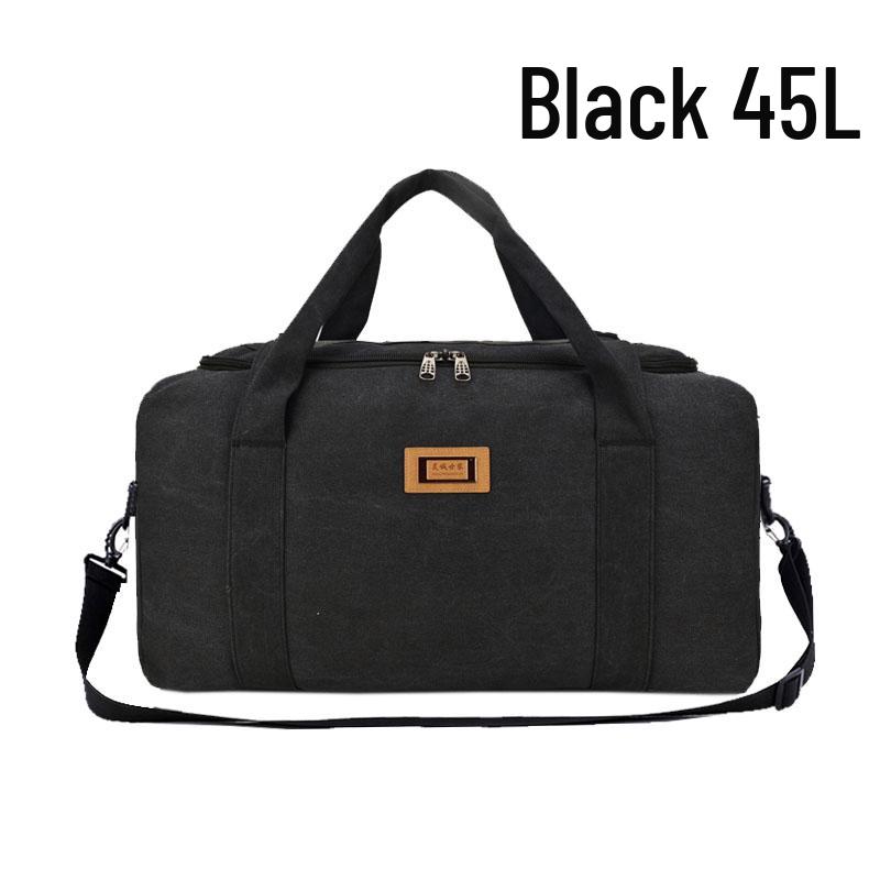 Stor Kanvas Resväska för Män & Kvinnor: Perfekt för resor, flytt, packning eller graviditetsbehov