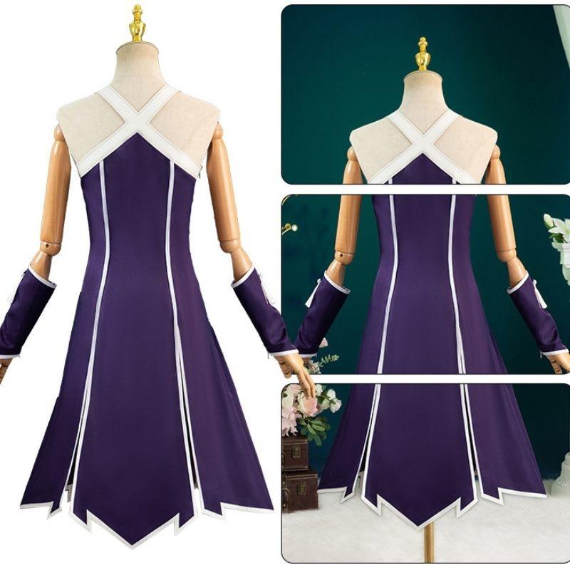 Funeral Flora Cos Outfit Ubell Laofen Cosplay Anime Costume Polyester Fabric