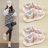 New Spring Casual Comfortable Sneakers Simple Thick Soled Height Increasing Shoes Fashionable Versatile Women's Shoes